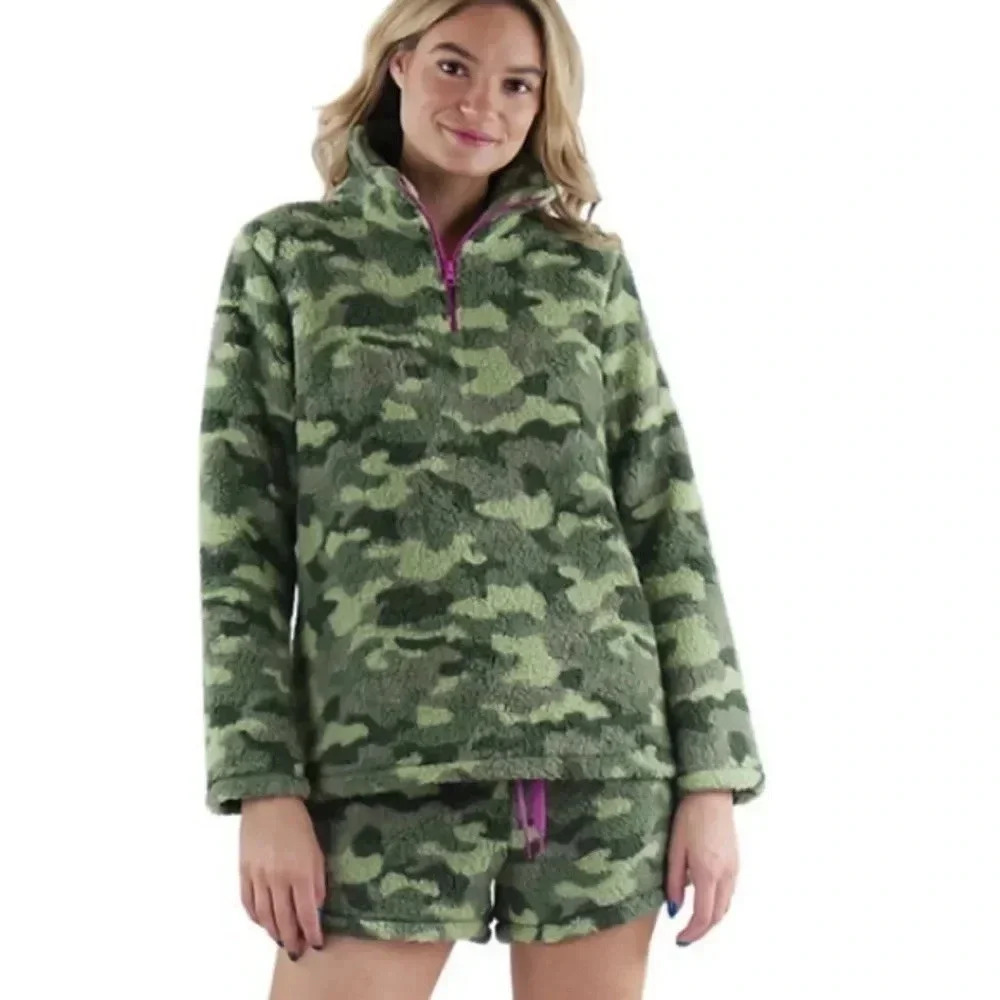 Women’s Sherpa Pajama Set‎